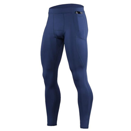 Navy Compression Pants | Custom Spats with Phone Pocket