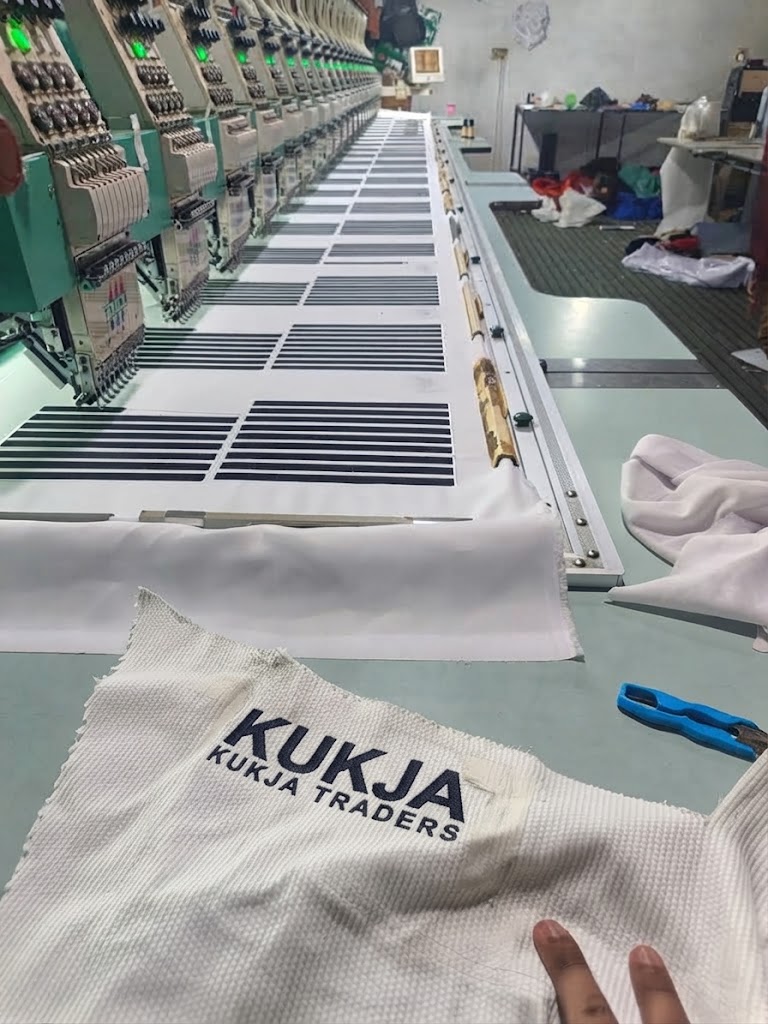 Stitching and production detail
